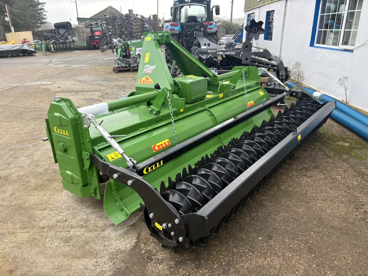 New Celli 3 metre rotovator - Image 3