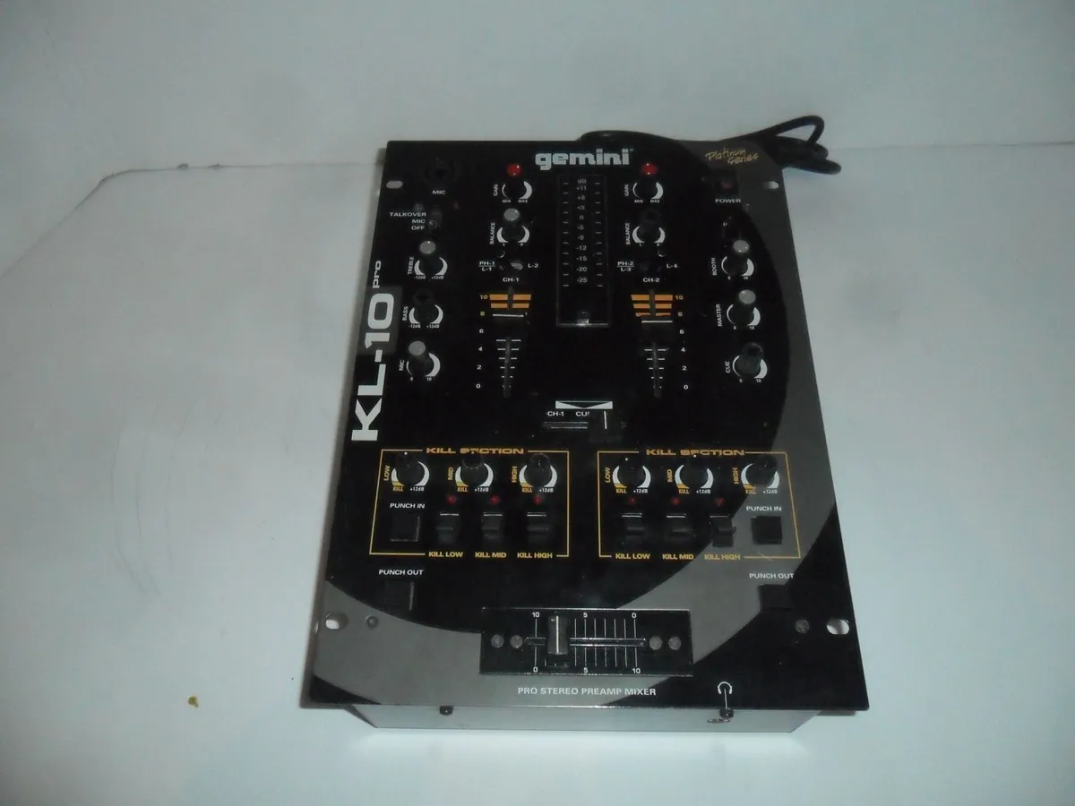 gemini KL-10 mixer - Image 1