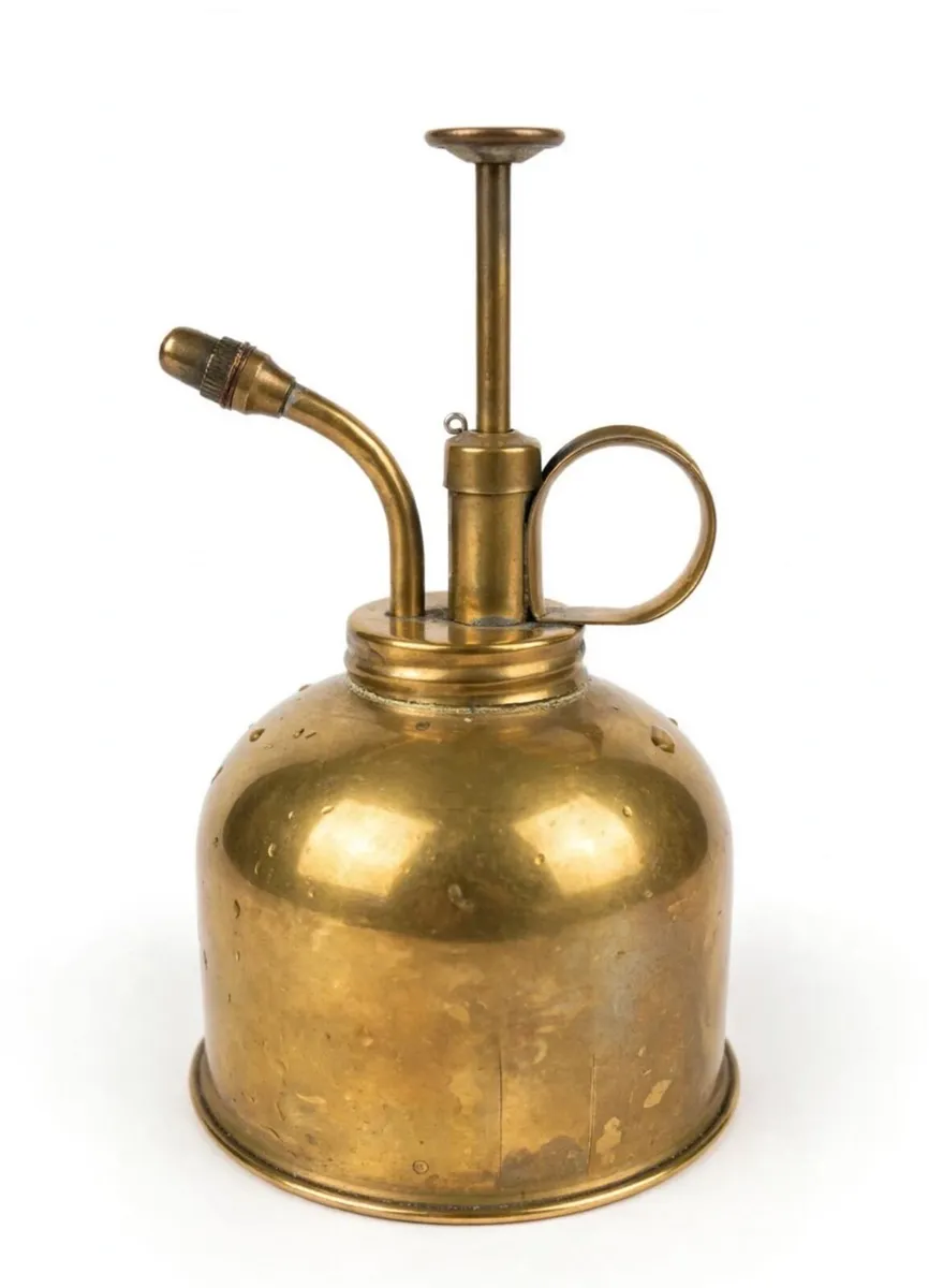 1960s Vintage brass plant mister - Image 2