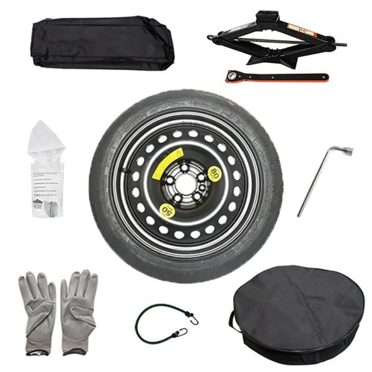 SPARE WHEEL STEEL 155X90 17 | VW TIGUAN 2007-2015