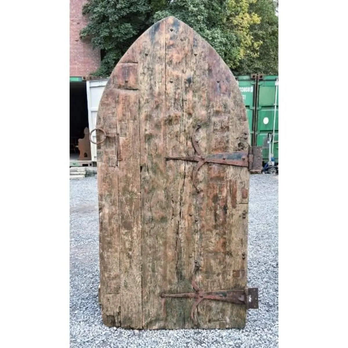 Gothic Style Timber Door KAS1408 - Image 1