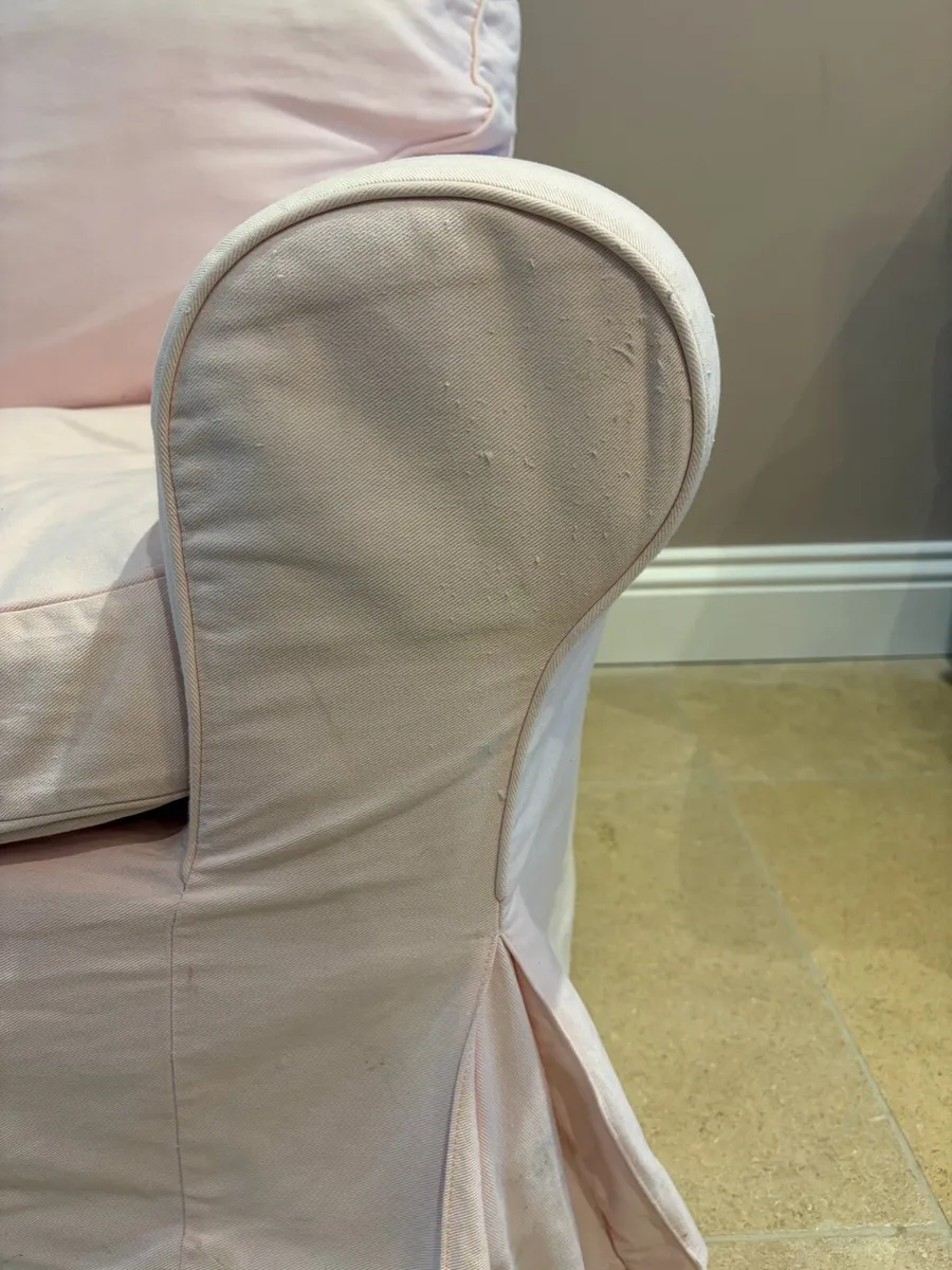 Pink Ikea Sofa - Image 2