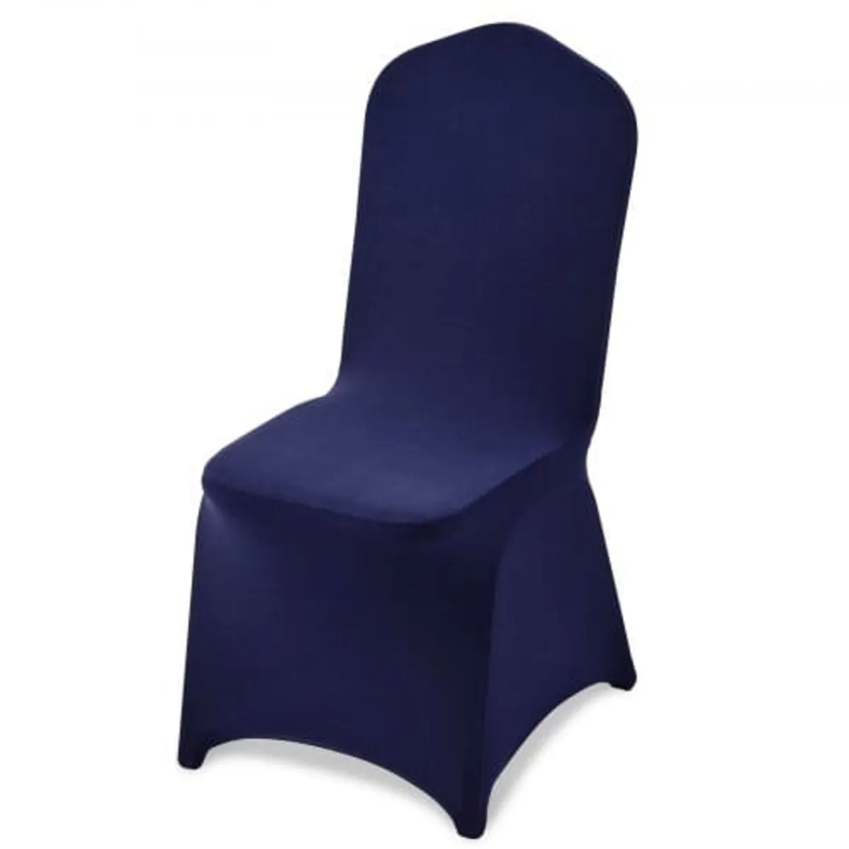 50 Pcs Navy Blue Chair Covers, Polyester Spandex C - Image 1