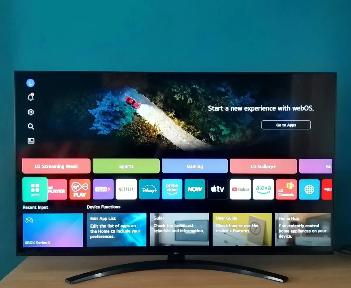 LG 50 inch 4 k ultra hd smart tv - Image 1