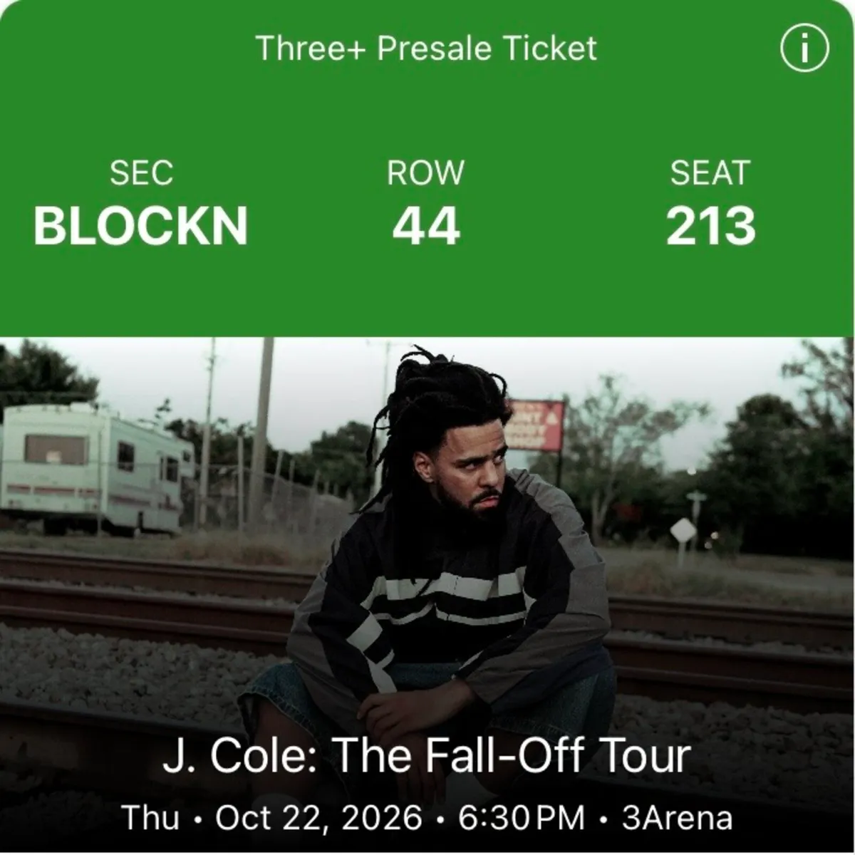 J Cole Concert Tickets