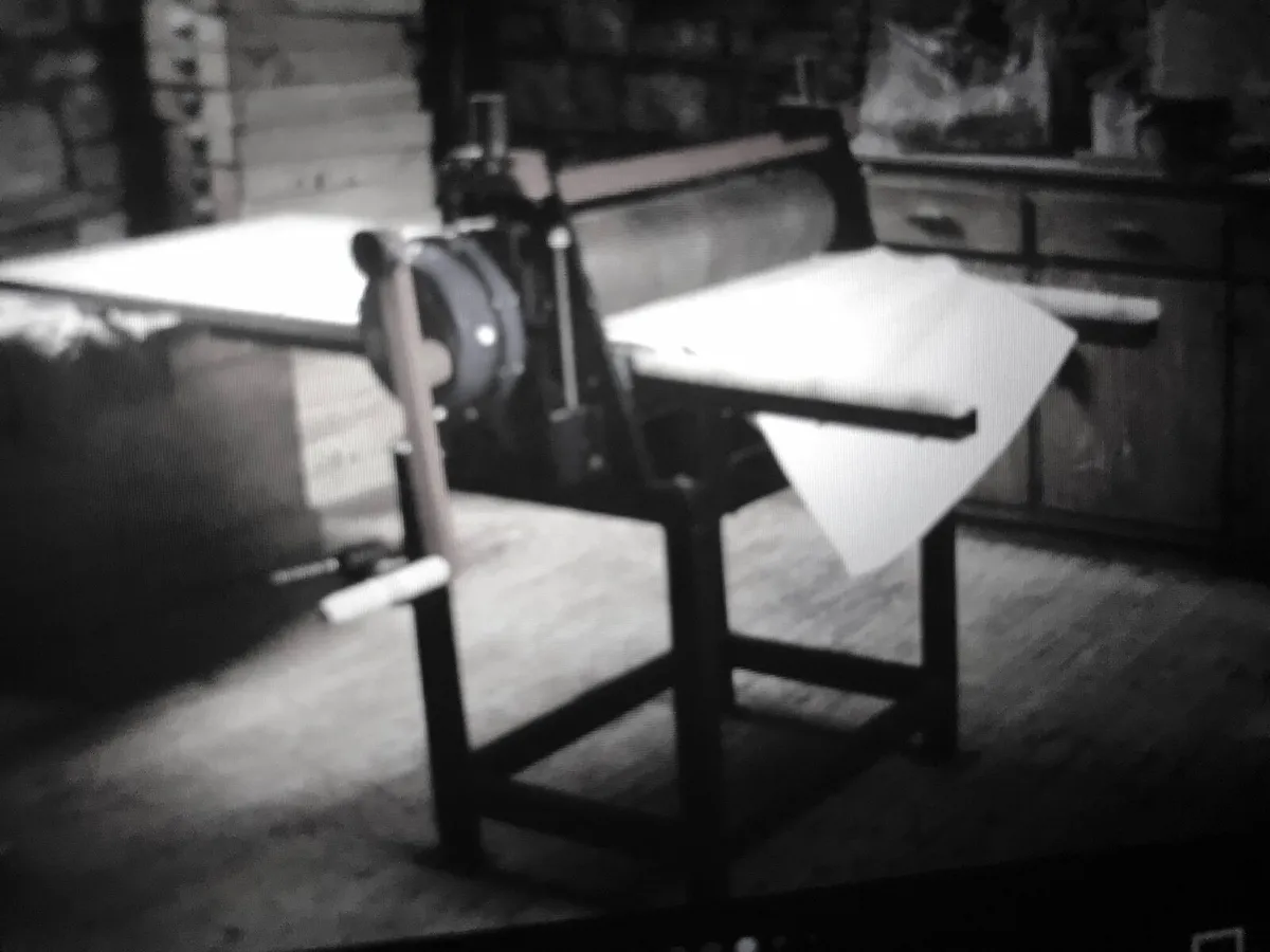 Etching Press - Art Printing - Image 1