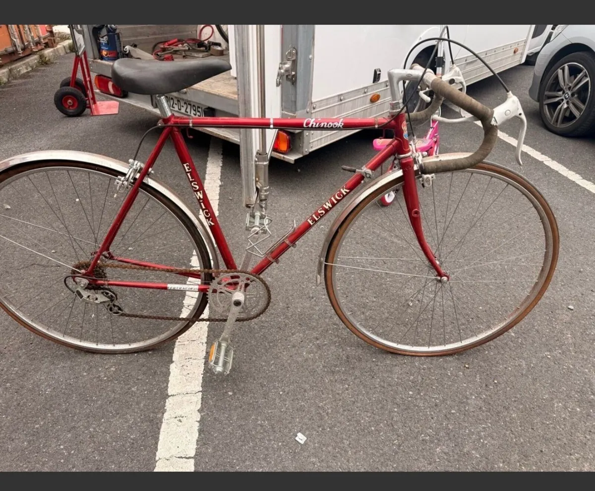 Selection of vintage Racing bikes - Image 1