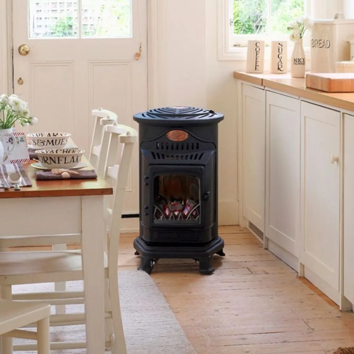 🔥 PROVENCE MOBILE GAS FIRE – 3.4kW REAL FLAME HEA - Image 2