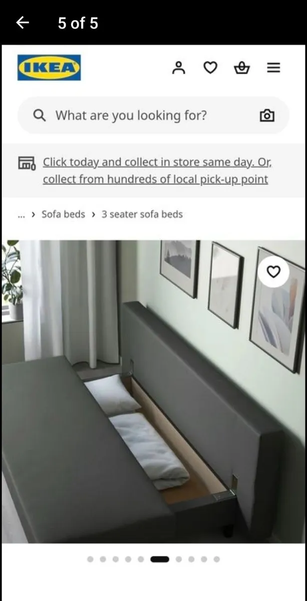 Sofa bed - Image 2