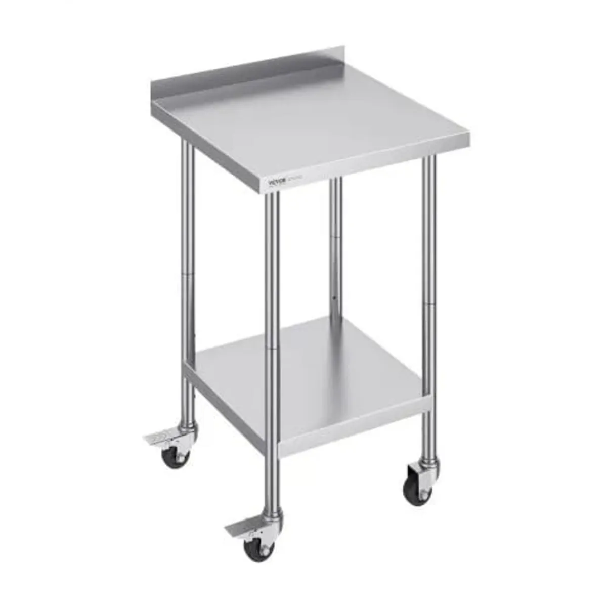 24 x 24 x 40 Inch Stainless Steel Work Table, Comm - Image 1