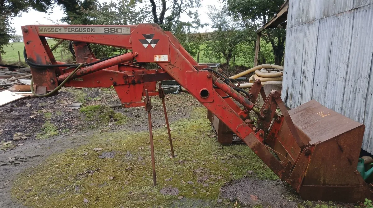 Silage Grab, Loader, Bucket, Forks, - Image 1