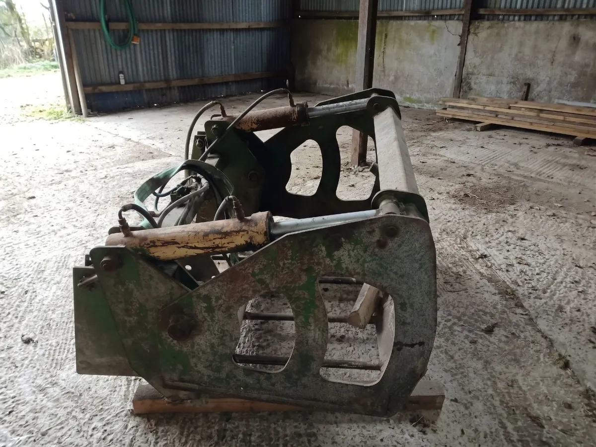 Silage Grab, Loader, Bucket, Forks, - Image 2