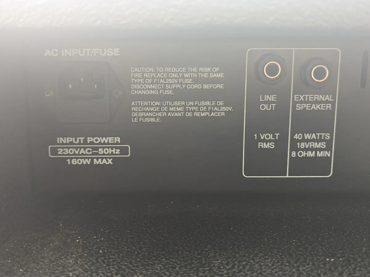 Harley Benton HB 80b Mosfet Bass Amp - Image 3