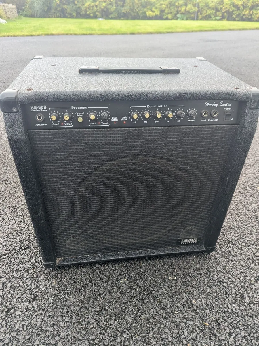Harley Benton HB 80b Mosfet Bass Amp - Image 2