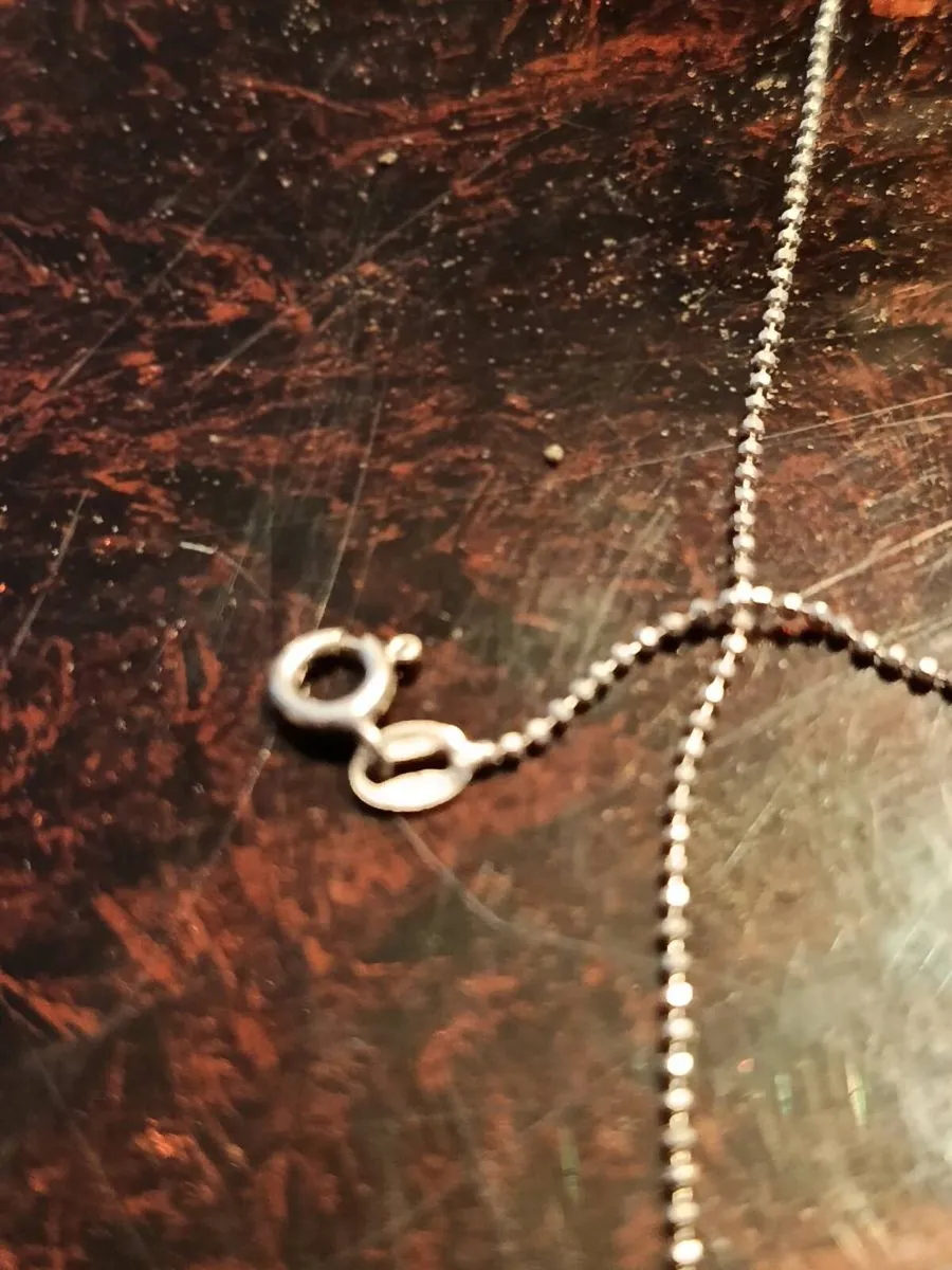 Vintage sterling silver Frattorinipendant on chain - Image 3