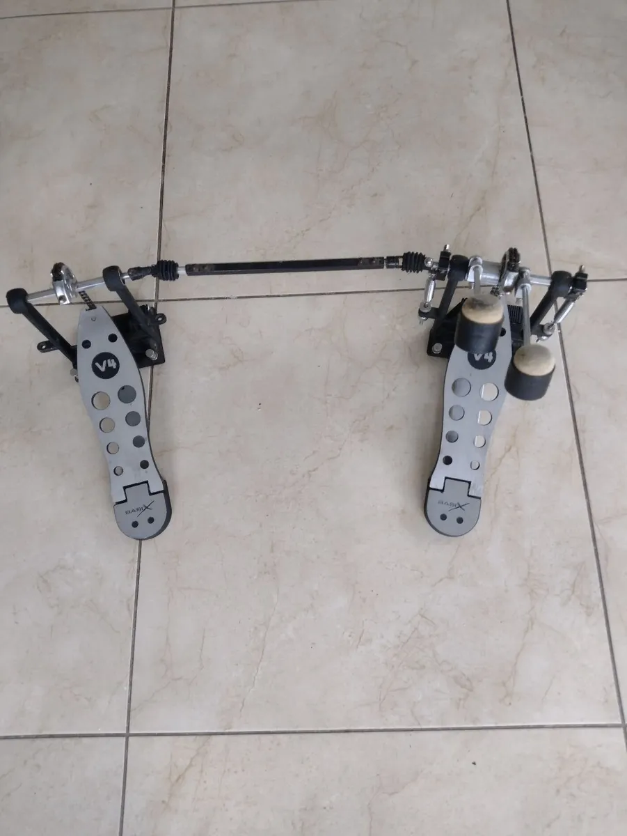 Double bass drum pedals. - Image 1