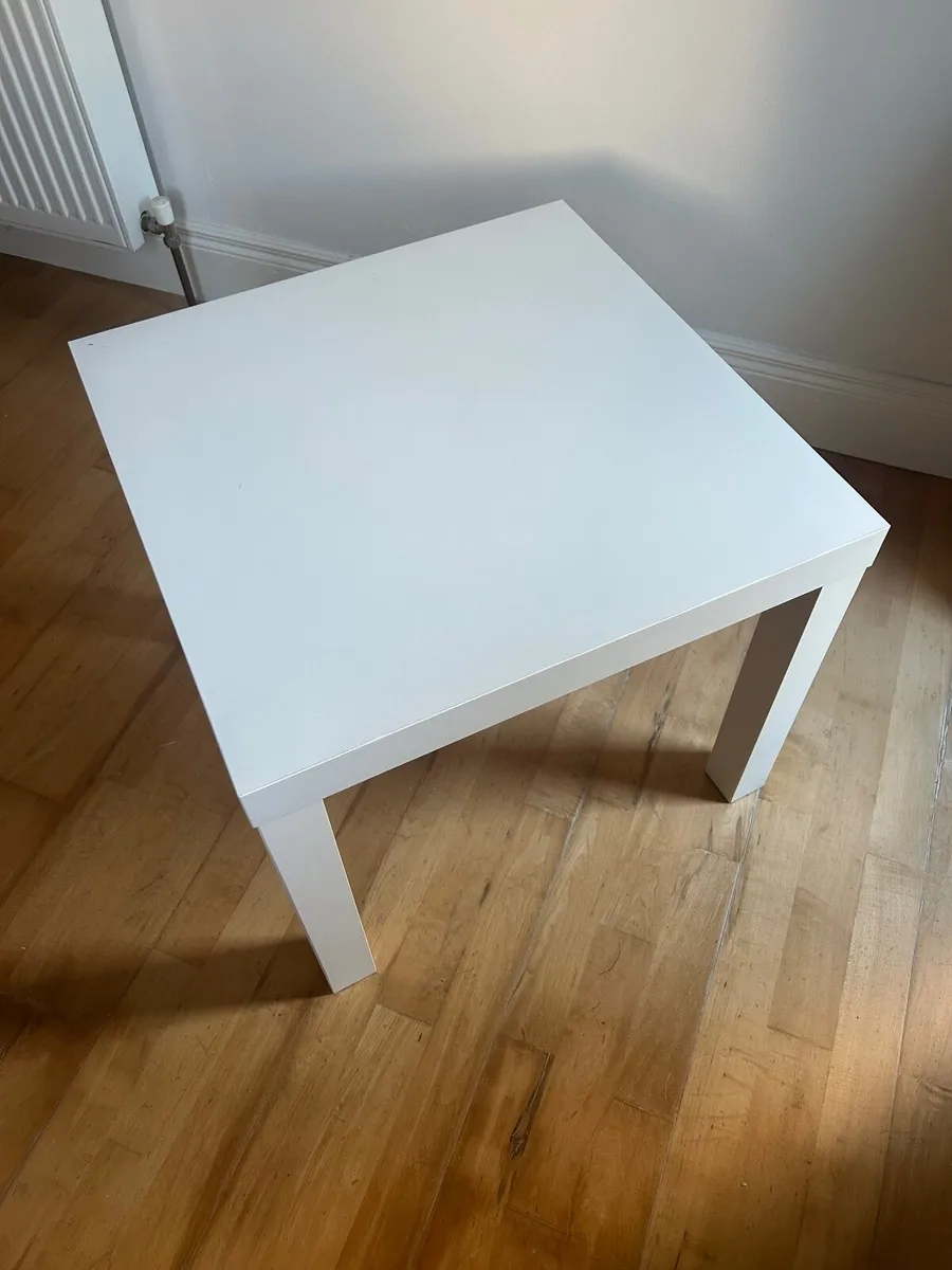 White IKEA Coffee Table - Image 2