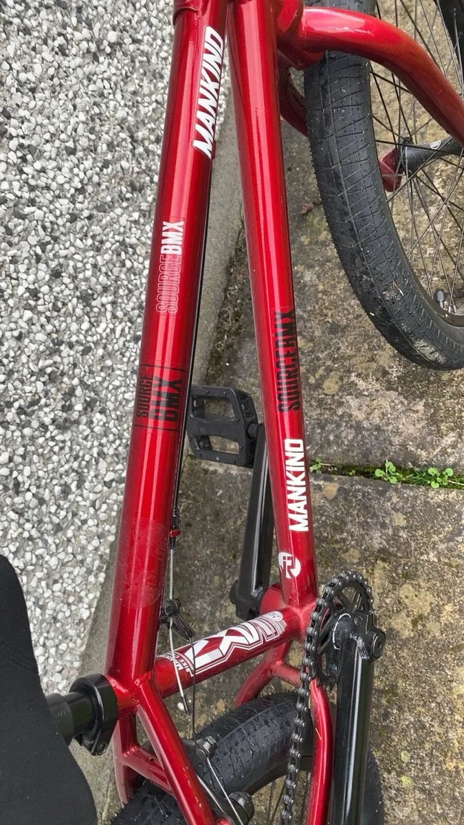 Red mankind bmx bike - Image 4