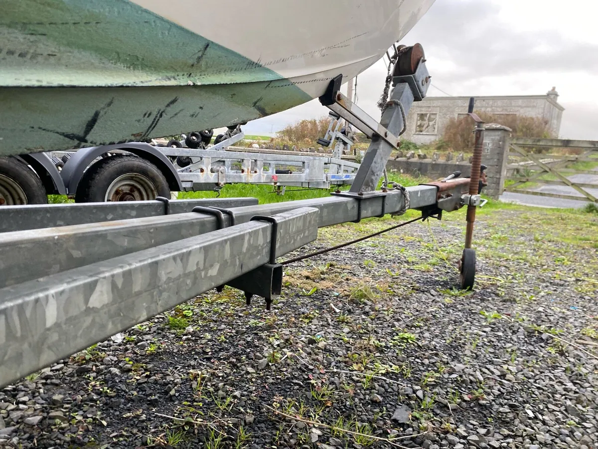 Large twin axle boat trailer - Image 2