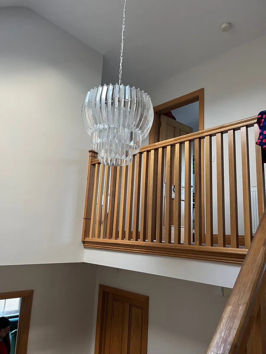 Laura Ashley Chandelier - Image 4