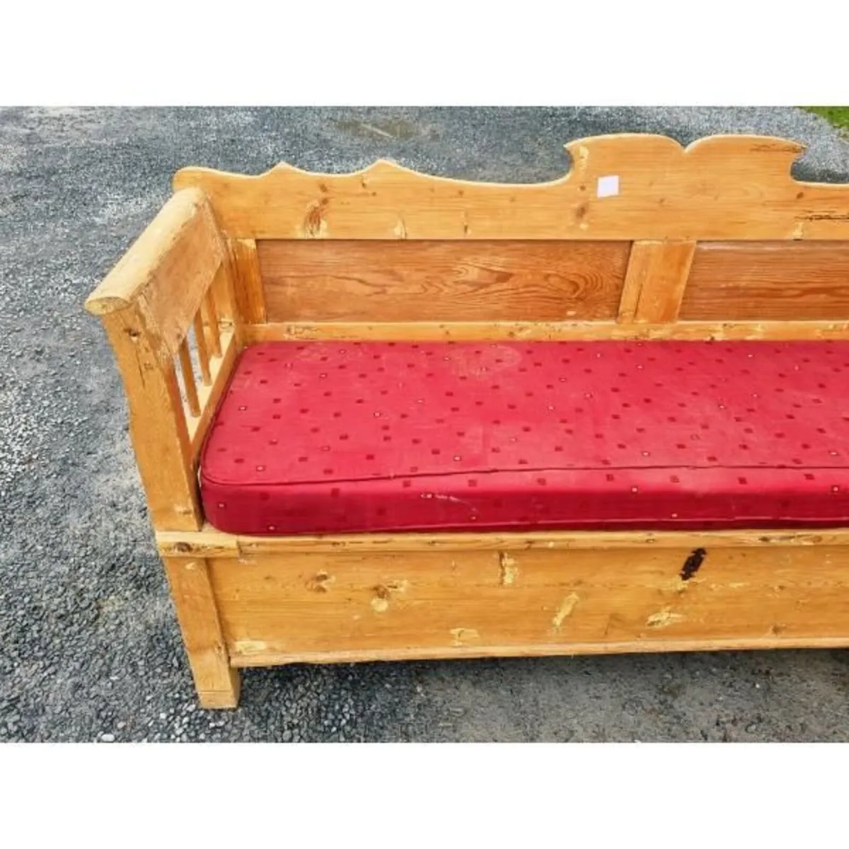 Pine Box Bench KAS1396 - Image 2