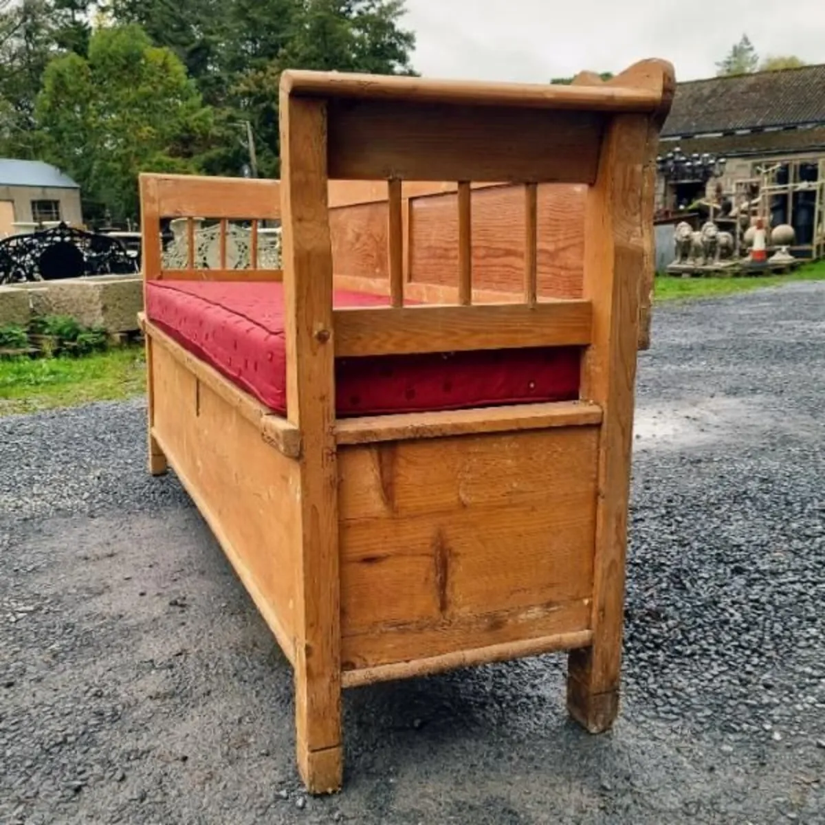 Pine Box Bench KAS1396 - Image 4