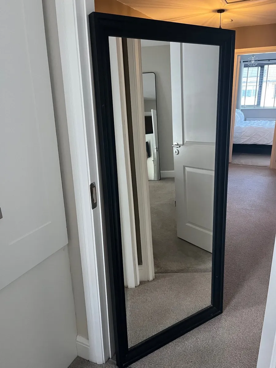 Black full length mirror - Image 3