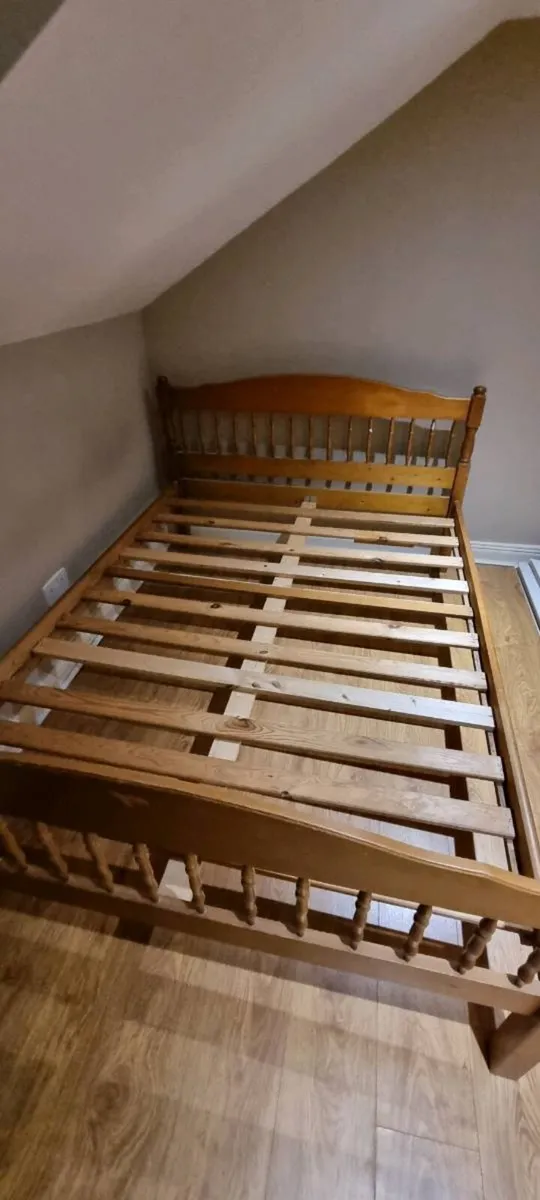 Solid Wood Bed Frame - Image 2