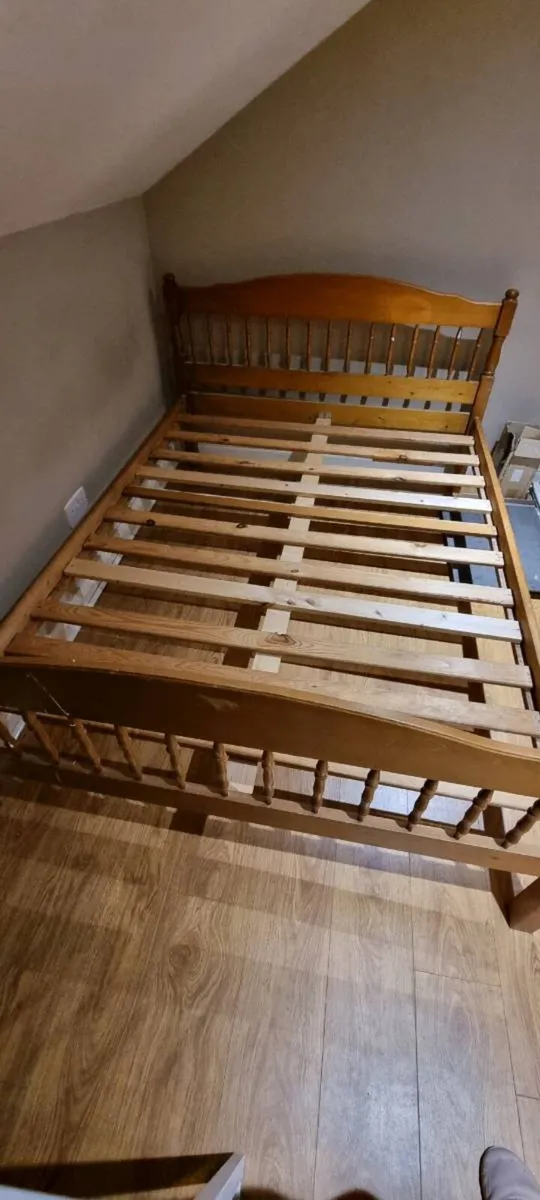 Solid Wood Bed Frame - Image 3