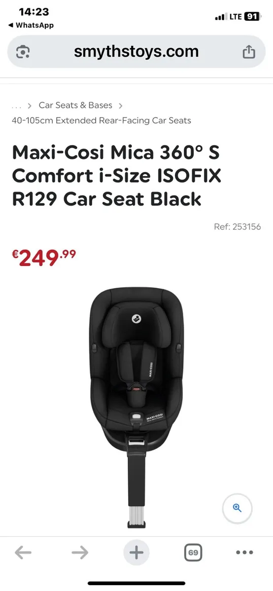 Baby car seat 💺 - Image 2