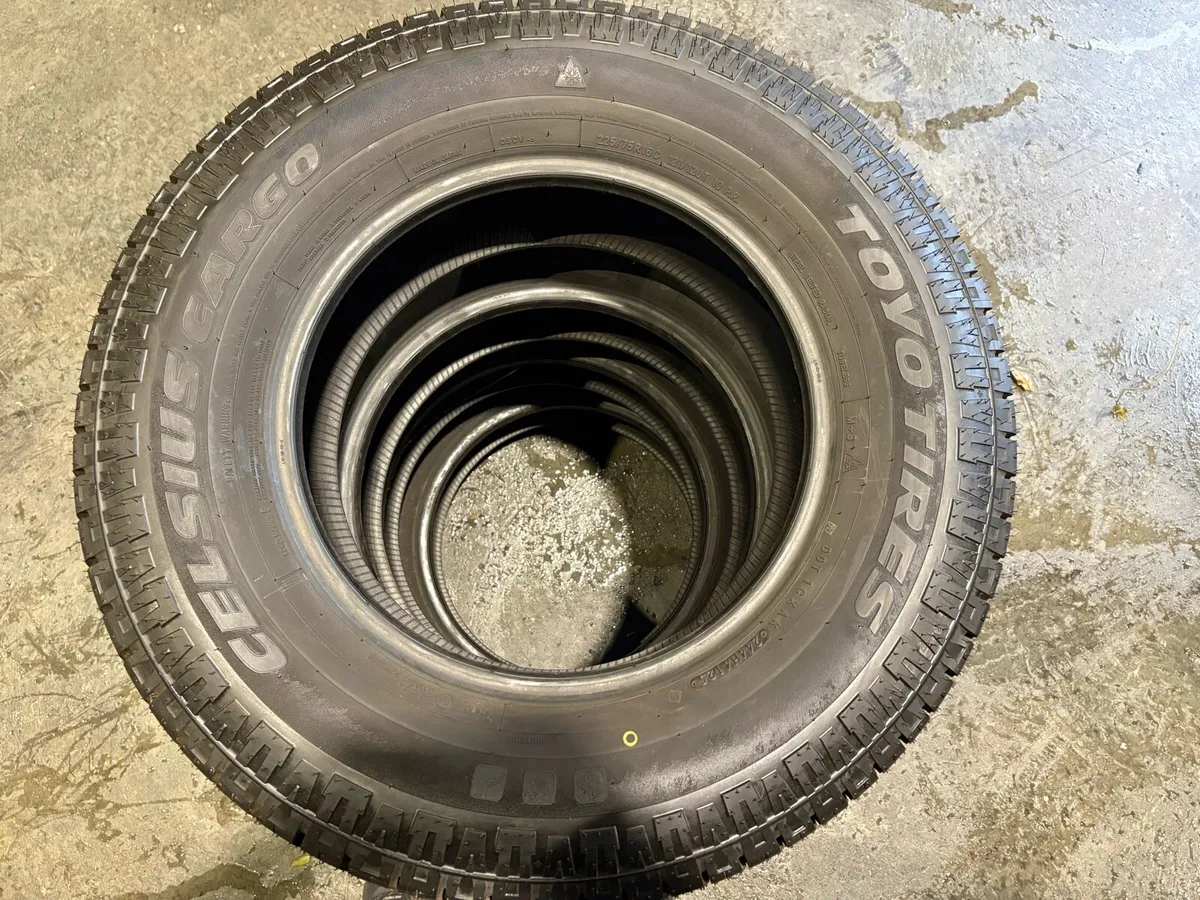 Brand new Toyo Celsius Cargo 225/75R16C 121/120T - Image 4