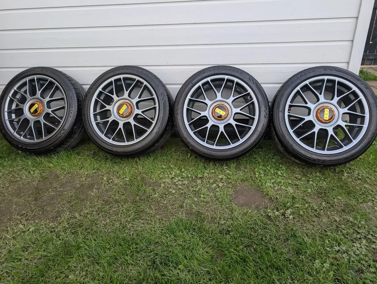 R17 5x112 genuine BBS RC 307 wheels - Image 2