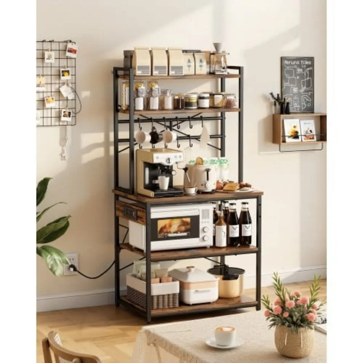 Kitchen Bakers Rack, 1.5m Power Cable Bakers Rack - Image 4