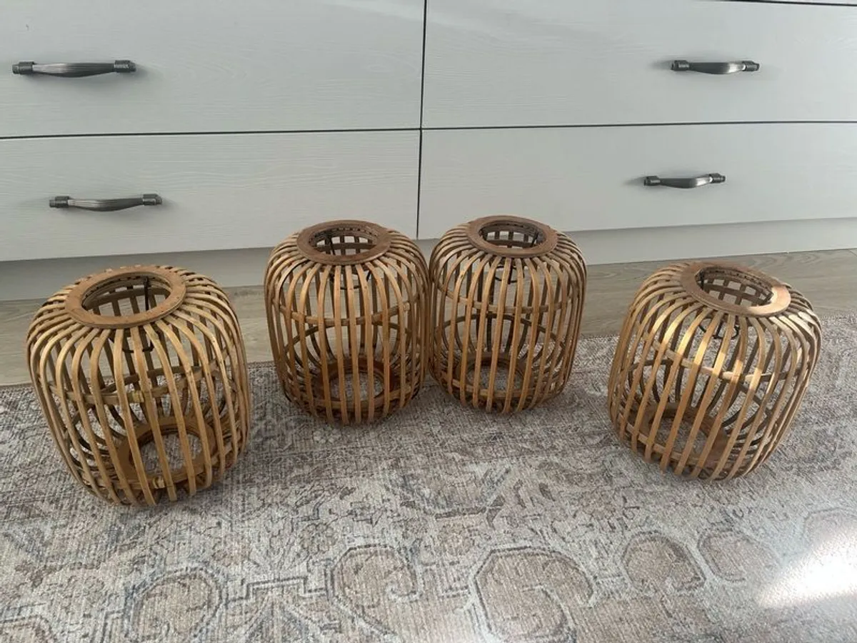 Rattan Light Shades - Image 4