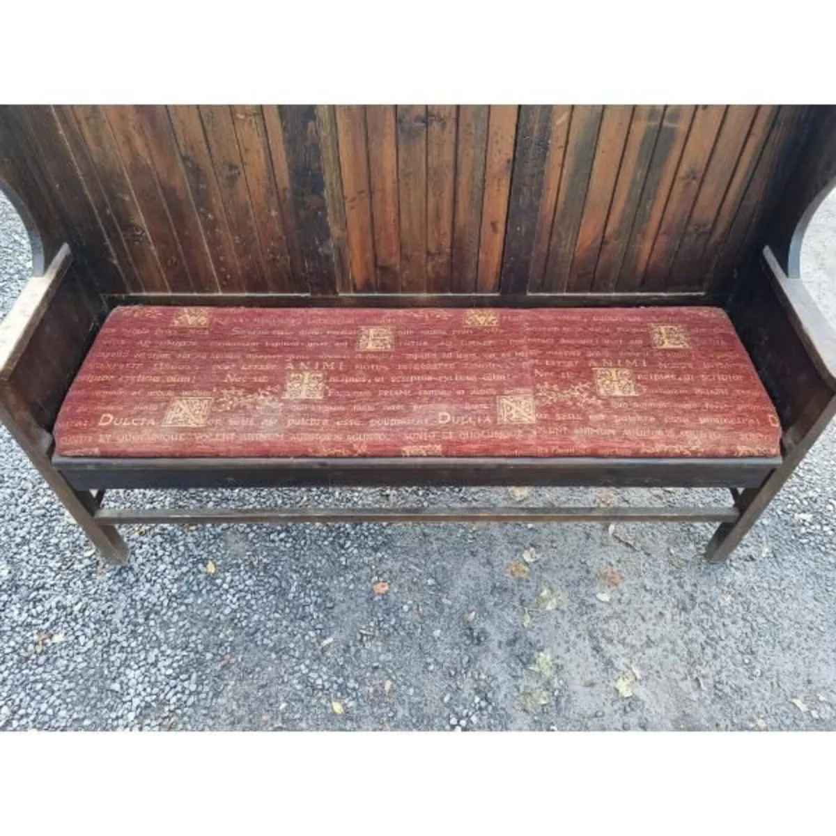 High Back Settle Bench KAS1393 - Image 2