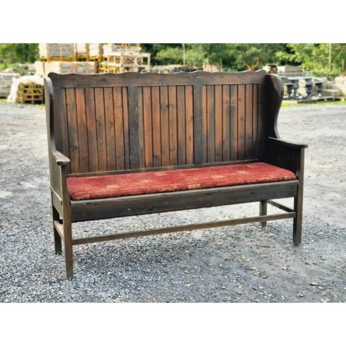 High Back Settle Bench KAS1393 - Image 1