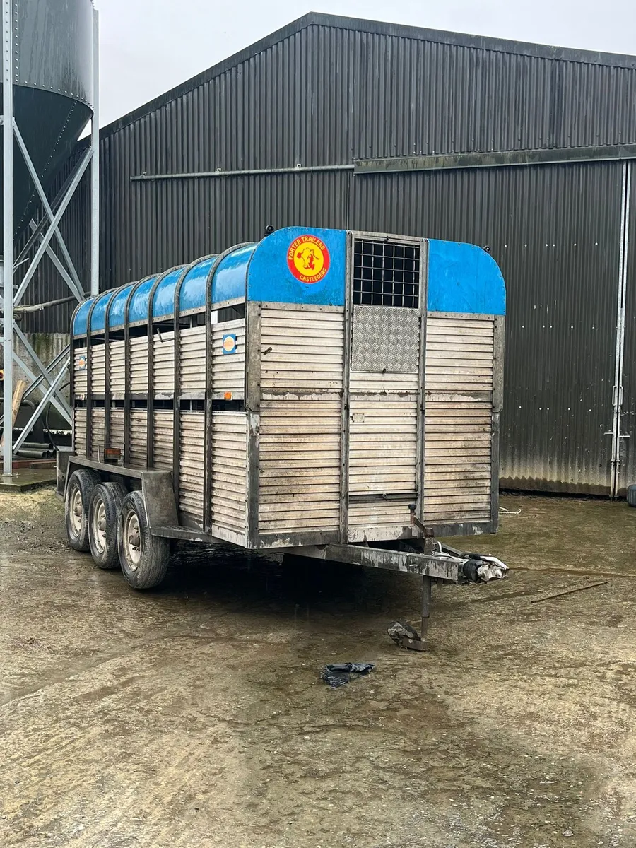 Porter Cattle Trailer 14 Foot - Image 1