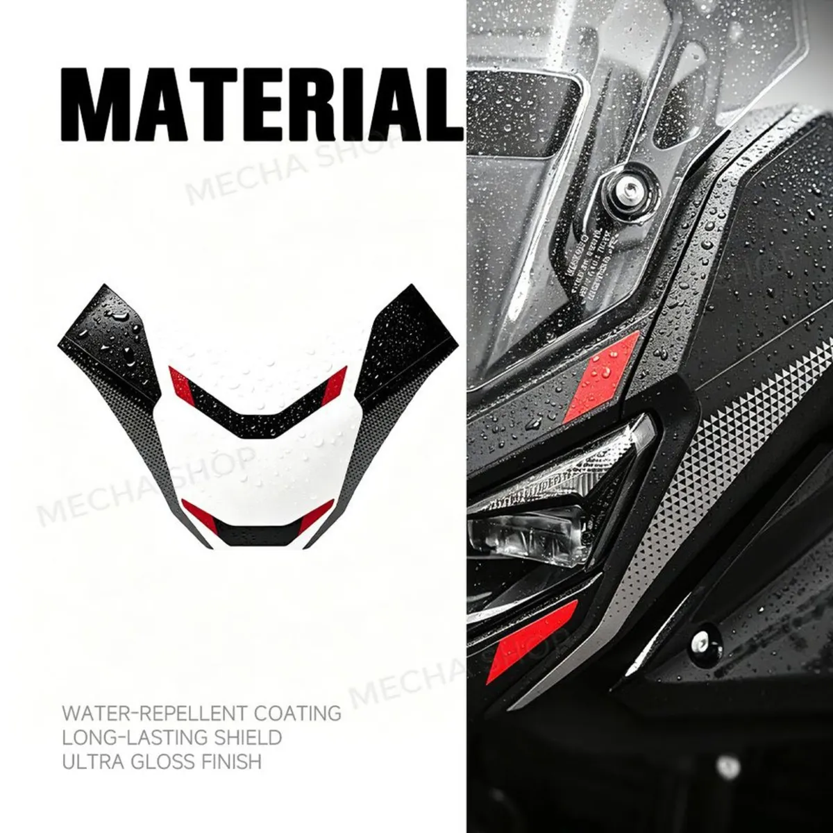 Honda transalp nose graphic - Image 1