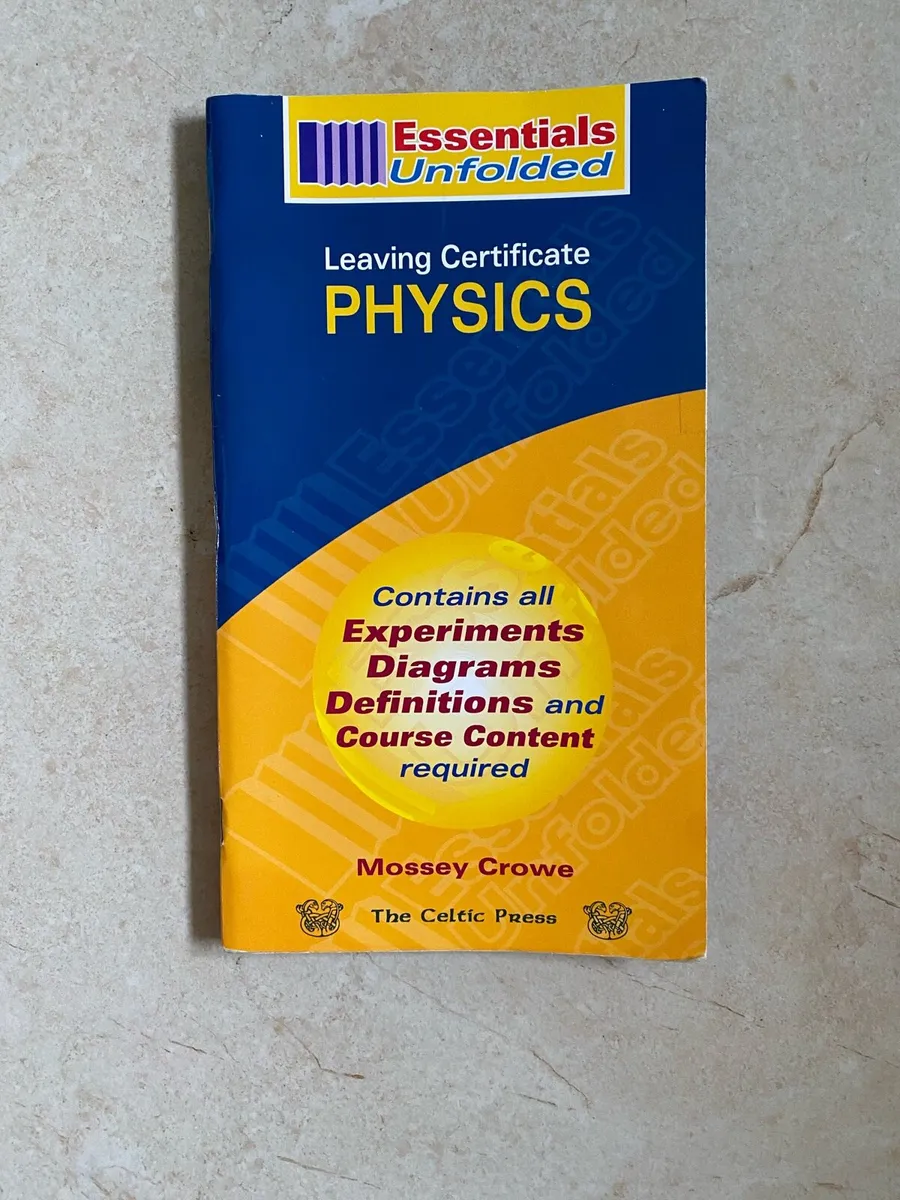 Leaving Cert-  Physics - Essentials Unfolded - Image 1