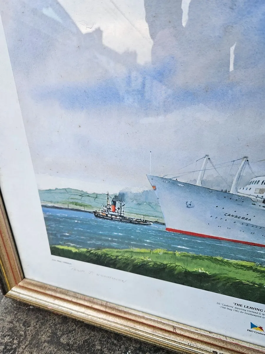 Picture Print P&O Cruises Leaving Belfast - Image 2