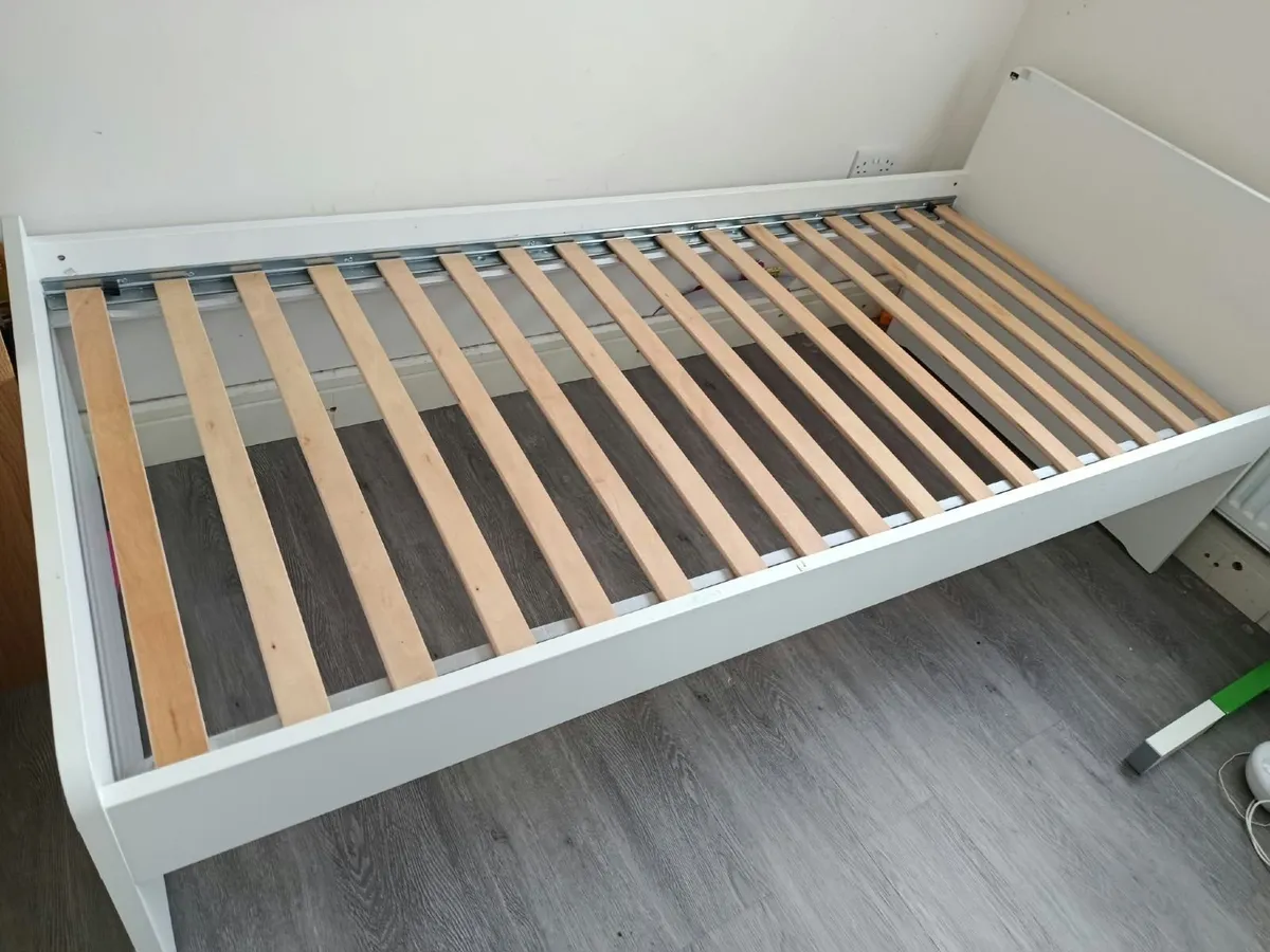 IKEA SLÄKT Single Bed with Mattress – 90x200 cm - Image 1