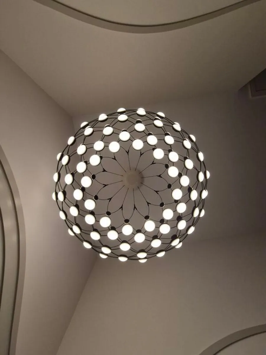 Authentic Luceplan Mesh  Pendant Light  Francisco Gomez Paz Design - Image 3