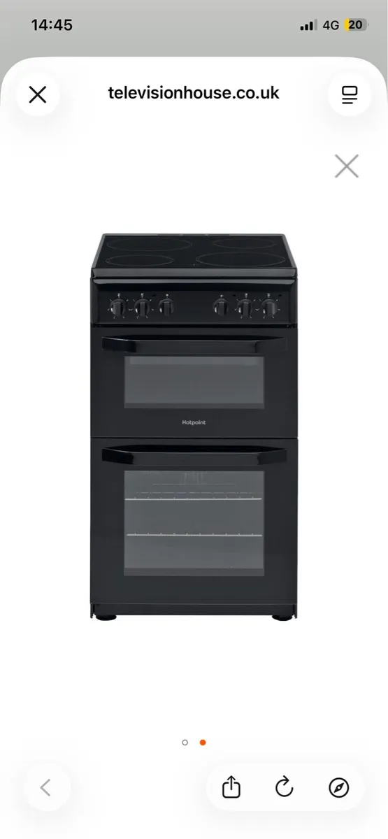 Hotpoint electric cooker - Image 4