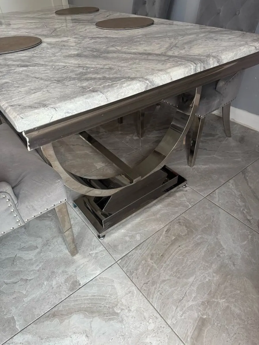 Marble dinning table - Image 2