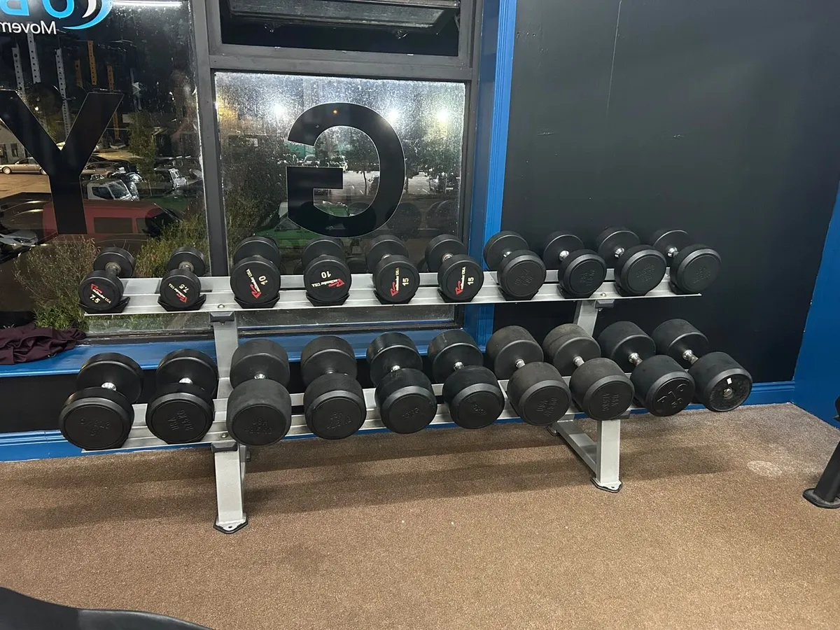 Dumbbells with rack - Image 2