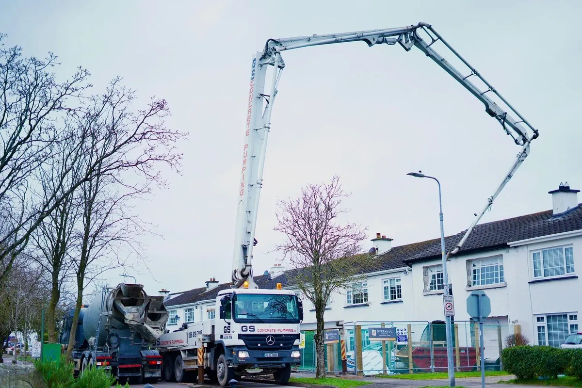 Concrete pump hire – Dublin Meath Wicklow Kildare - Image 1
