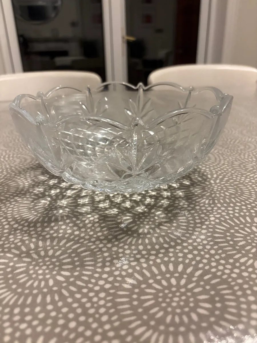 Glass crystal bowl - Image 2