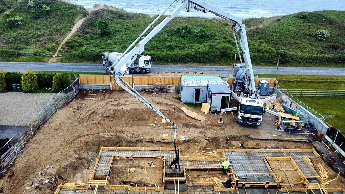Fibre reinforced concrete delivered - Image 1