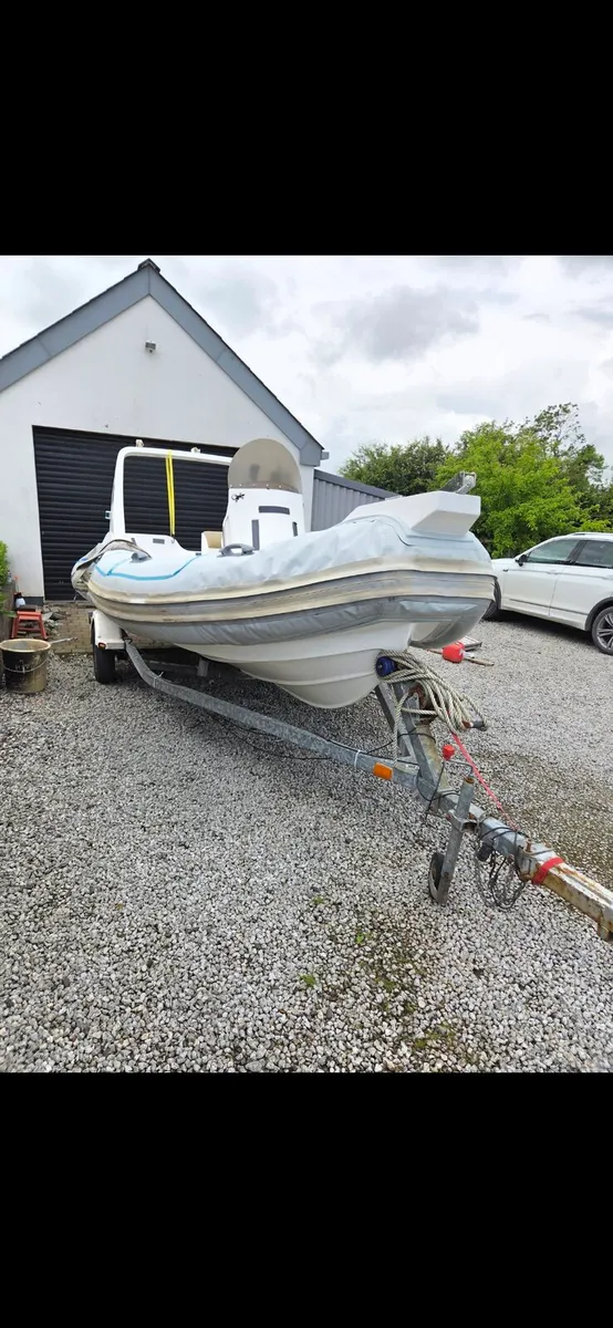 Rib Boat Project and Trailer - Image 3