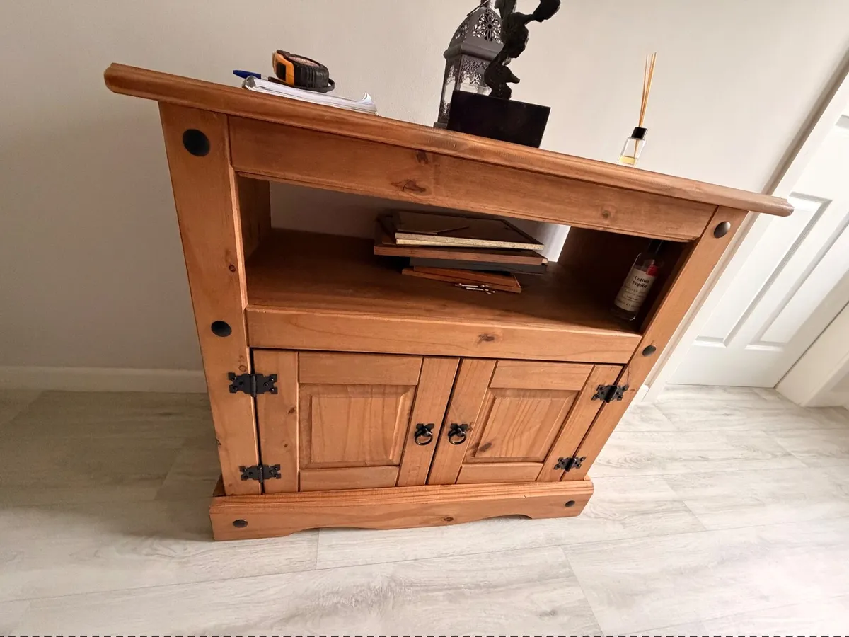 Solid Pine Cabinet-800mm (W) x 780mm (H) - Image 3